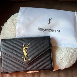 YSL envelope crossbody purse